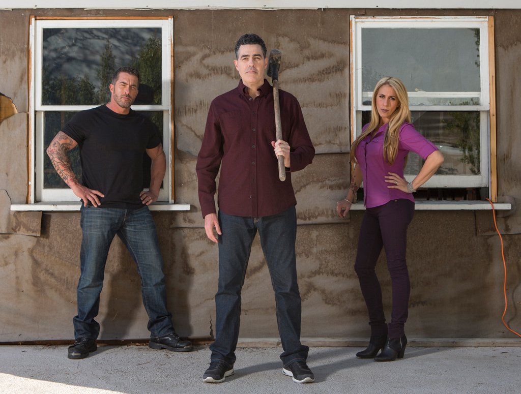 Adam Carolla, Skip Bedell, Alison Bedell - Catch A Contractor - Spike TV - 3Ball Entertainment